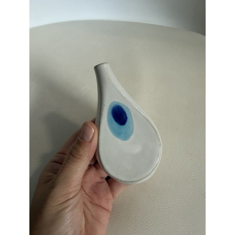 Vtg Mid Century UCCI Japan Pottery Bud Vase Ceramic Atomic 50s Original MCM 4.5"